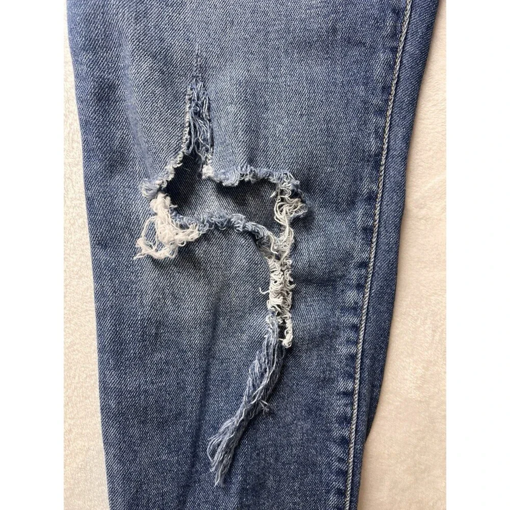 True Religion Jeans Size 29 Womens Jennie Curvy High Rise Skinny Blue Denim